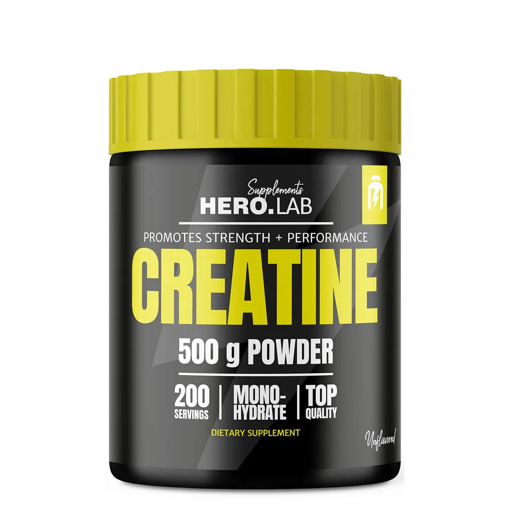 Creatine Monohydrate 500g Hiro Labs My Body